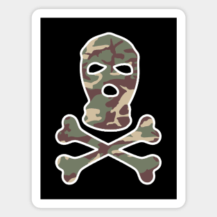 SKIMASK camo Magnet